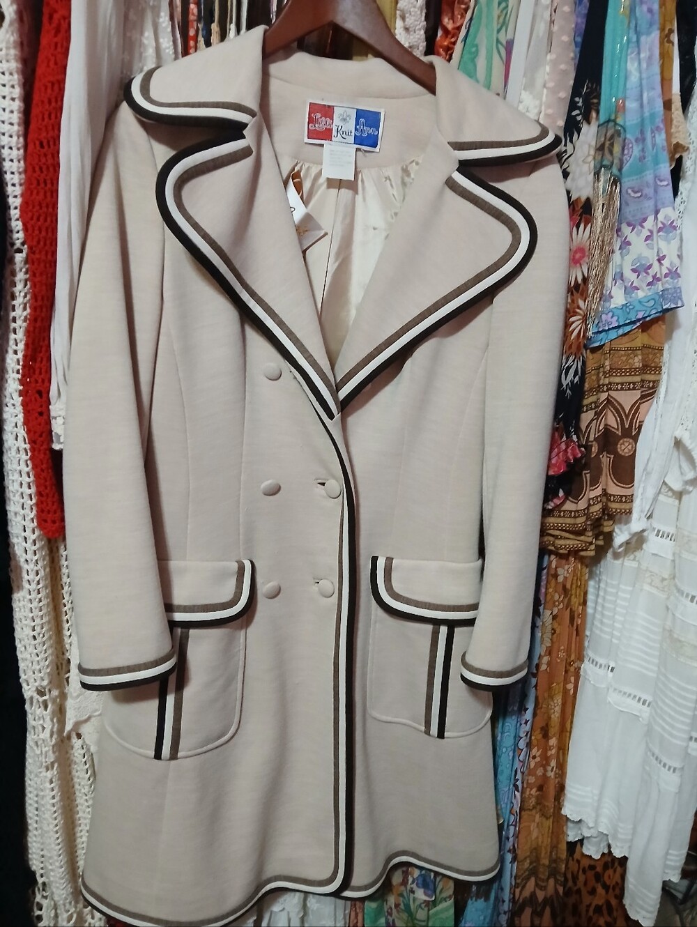 1960 Lilli Ann Knit Coat